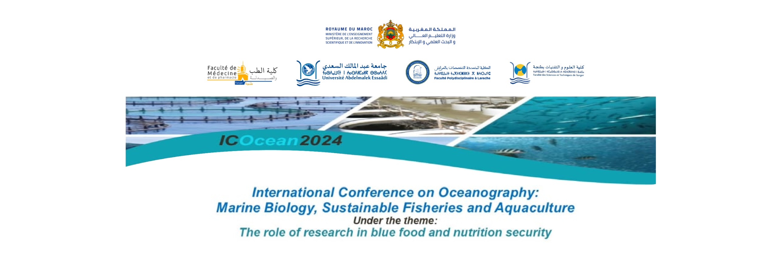 International conference on oceanography: Marine biology, sustainable fisheries and aquaculture