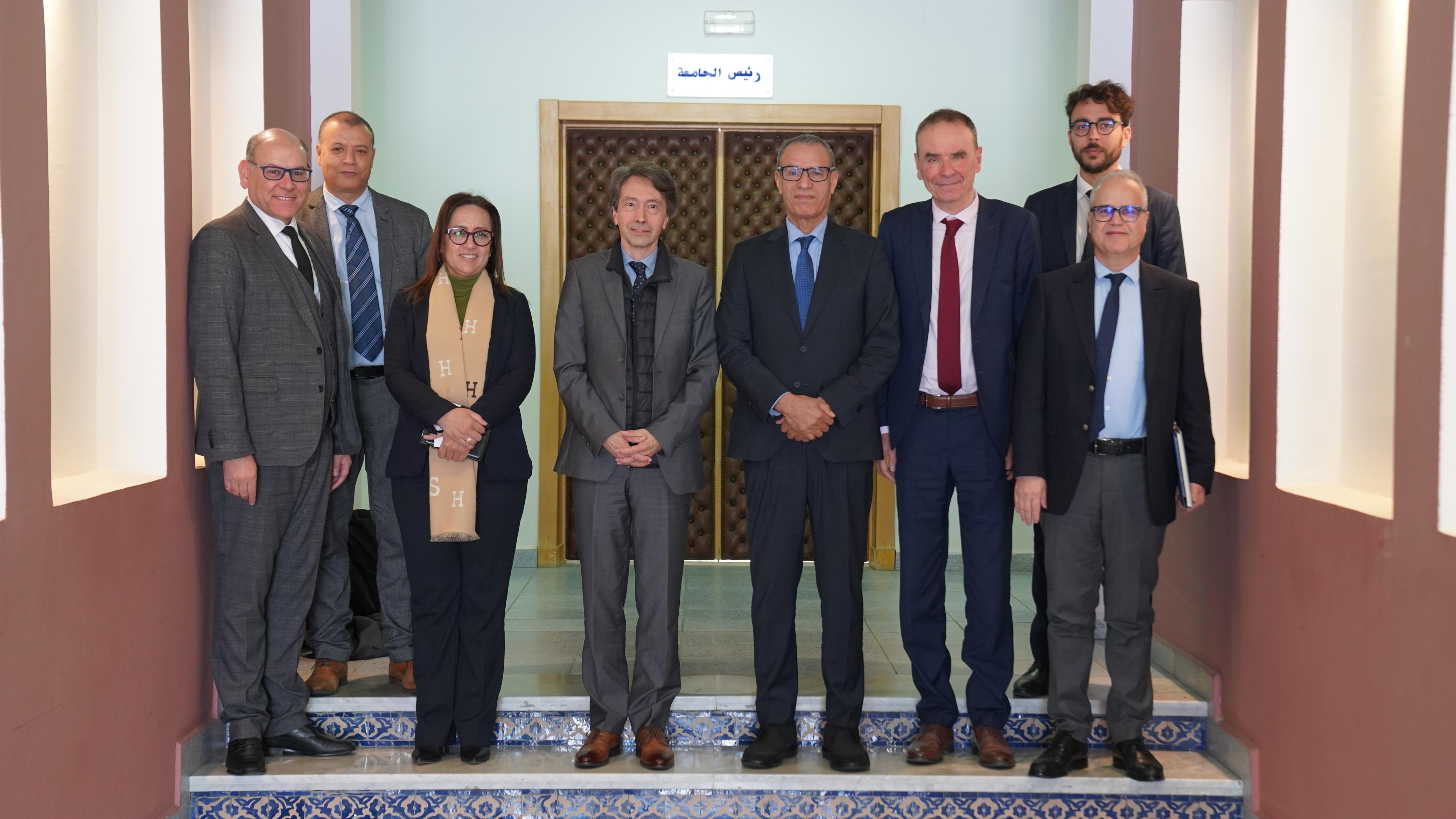 Signature de convention de partenariat entre l'Université Abdelmalek Essaâdi et l'Institut Français du Maroc - Site de Tétouan