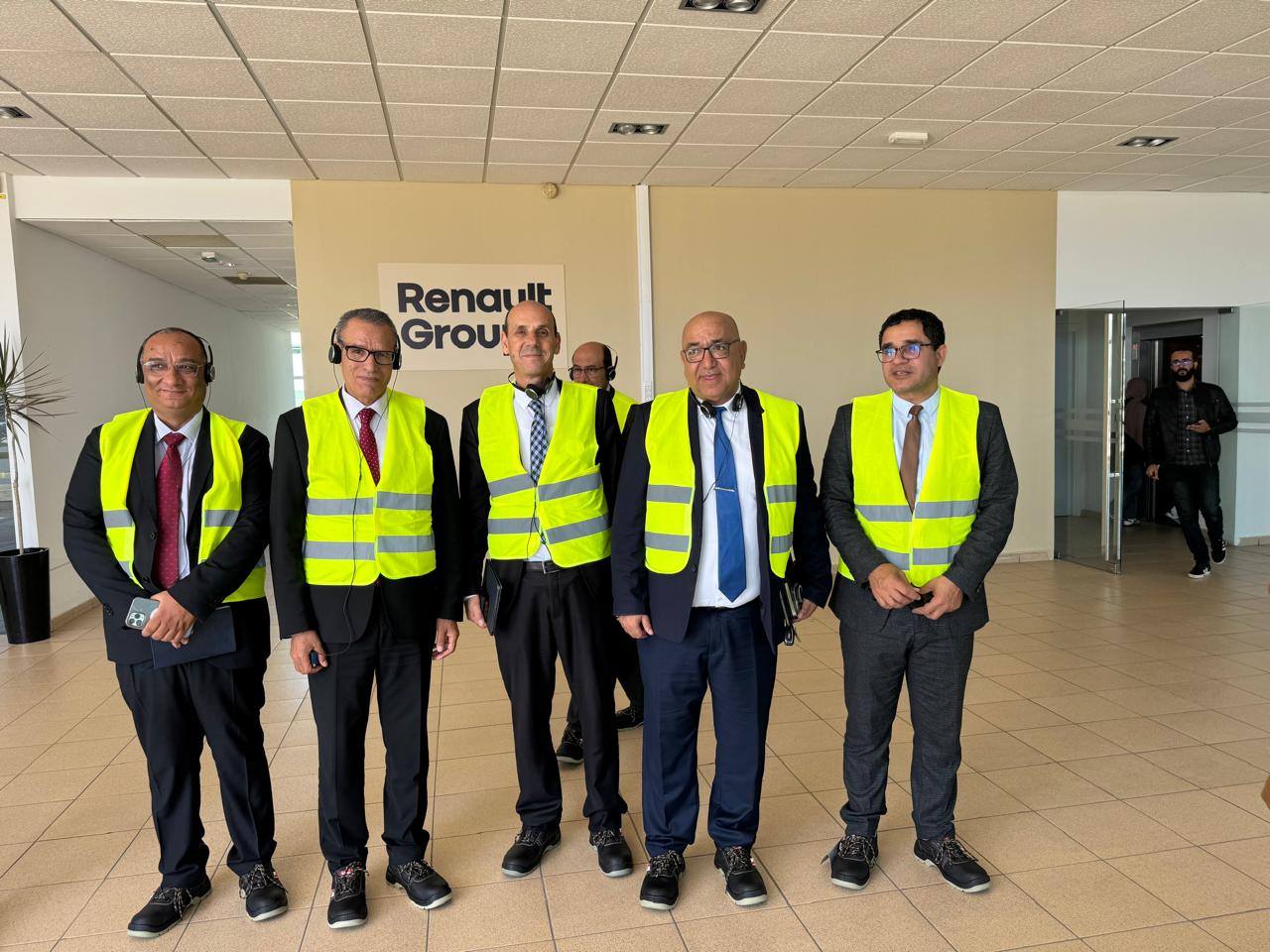 Visite de travail à l'usine Renault de Tanger 