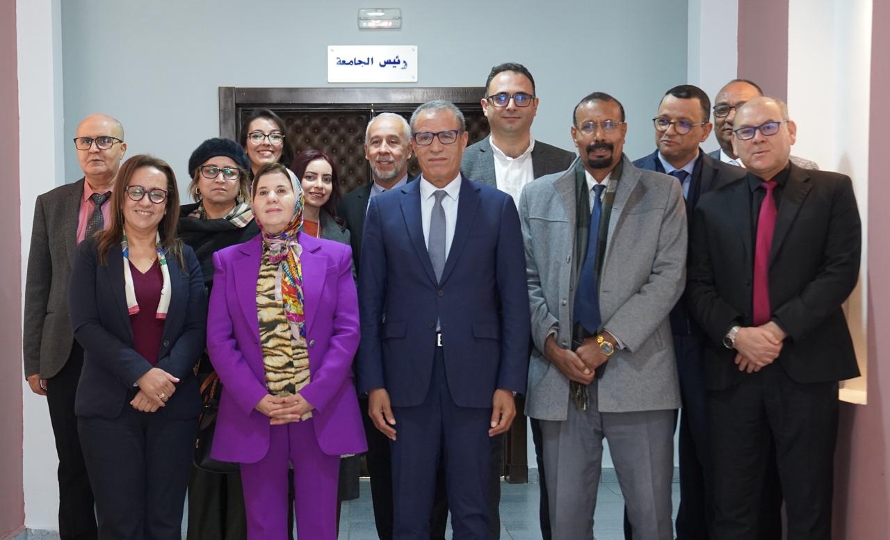 استقبال جامعة عبد المالك السعدي للسيدة كنزة الغالي، سفيرة المملكة المغربية لدى جمهورية الشيلي