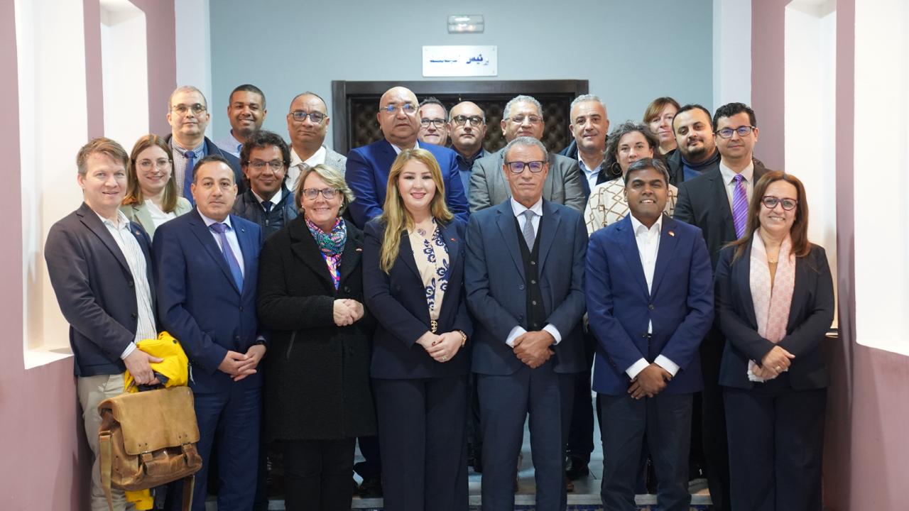 استقبال جامعة عبد المالك السعدي لوفد ألماني ممثل لجهة سكسونيا السفلى