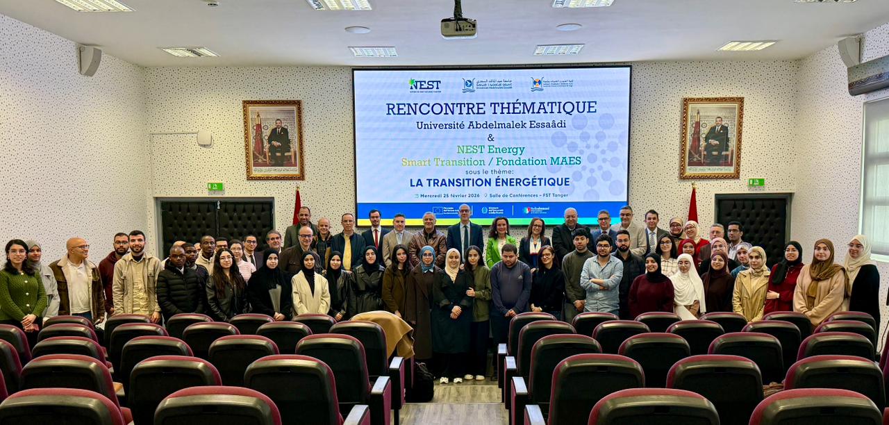 Rencontre thématique autour de la transition énergétique entre l'Université Abdelmalek Essaâdi et la fondation NEST