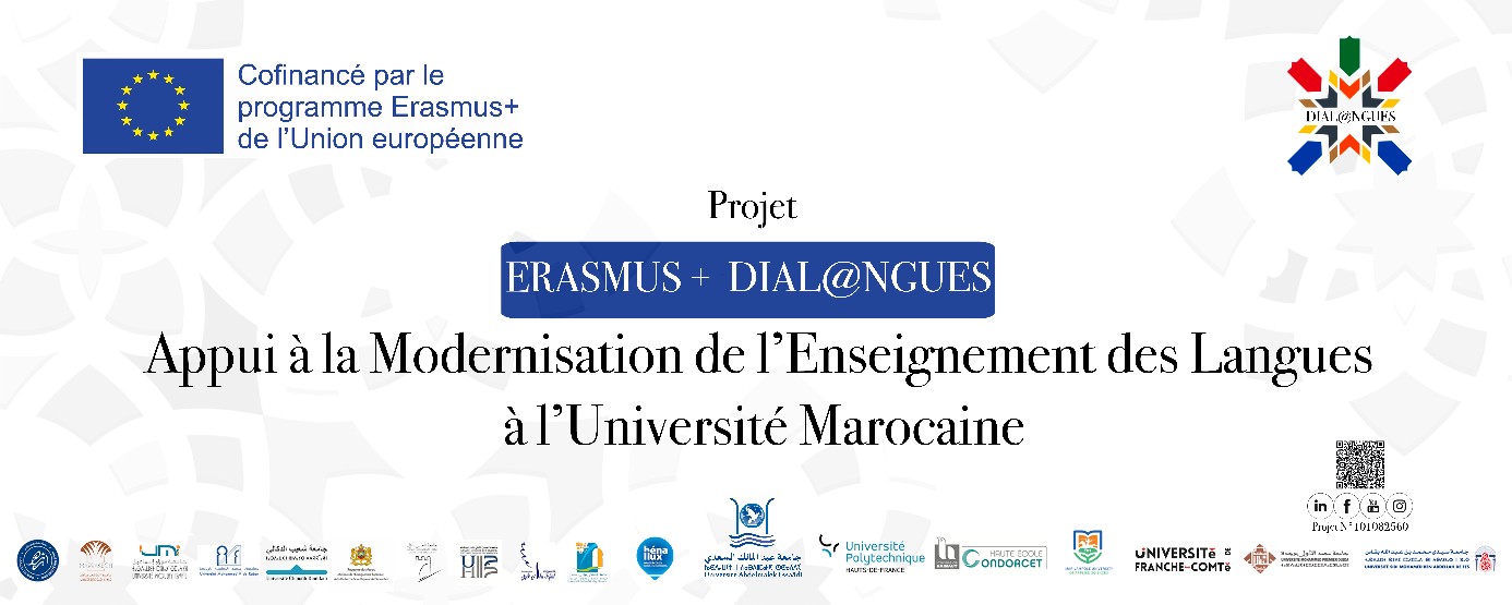 Projet Erasmus+ Di@langues: Appui à la modernisation de l'enseignement des langues à l'université marocaine