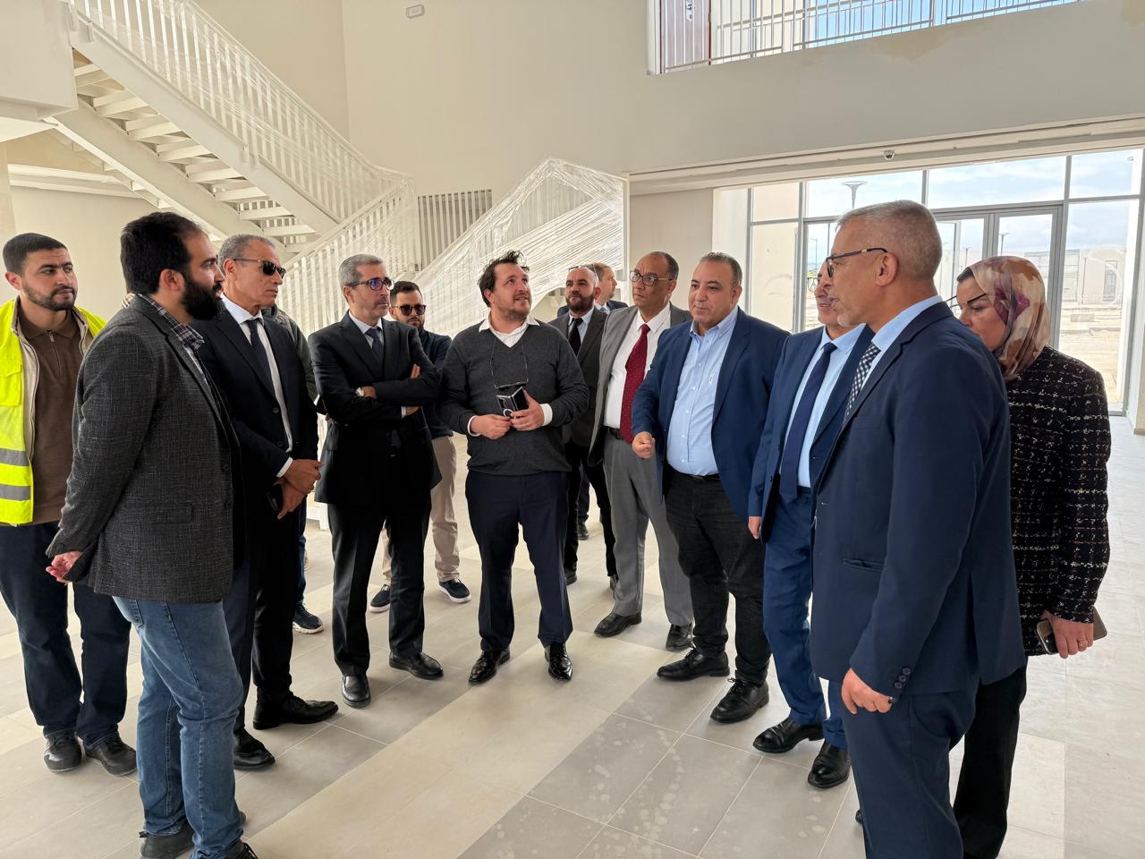 زيارة السيد رئيس الجامعة للمركب الجامعي ايت قمرة بالحسيمة
