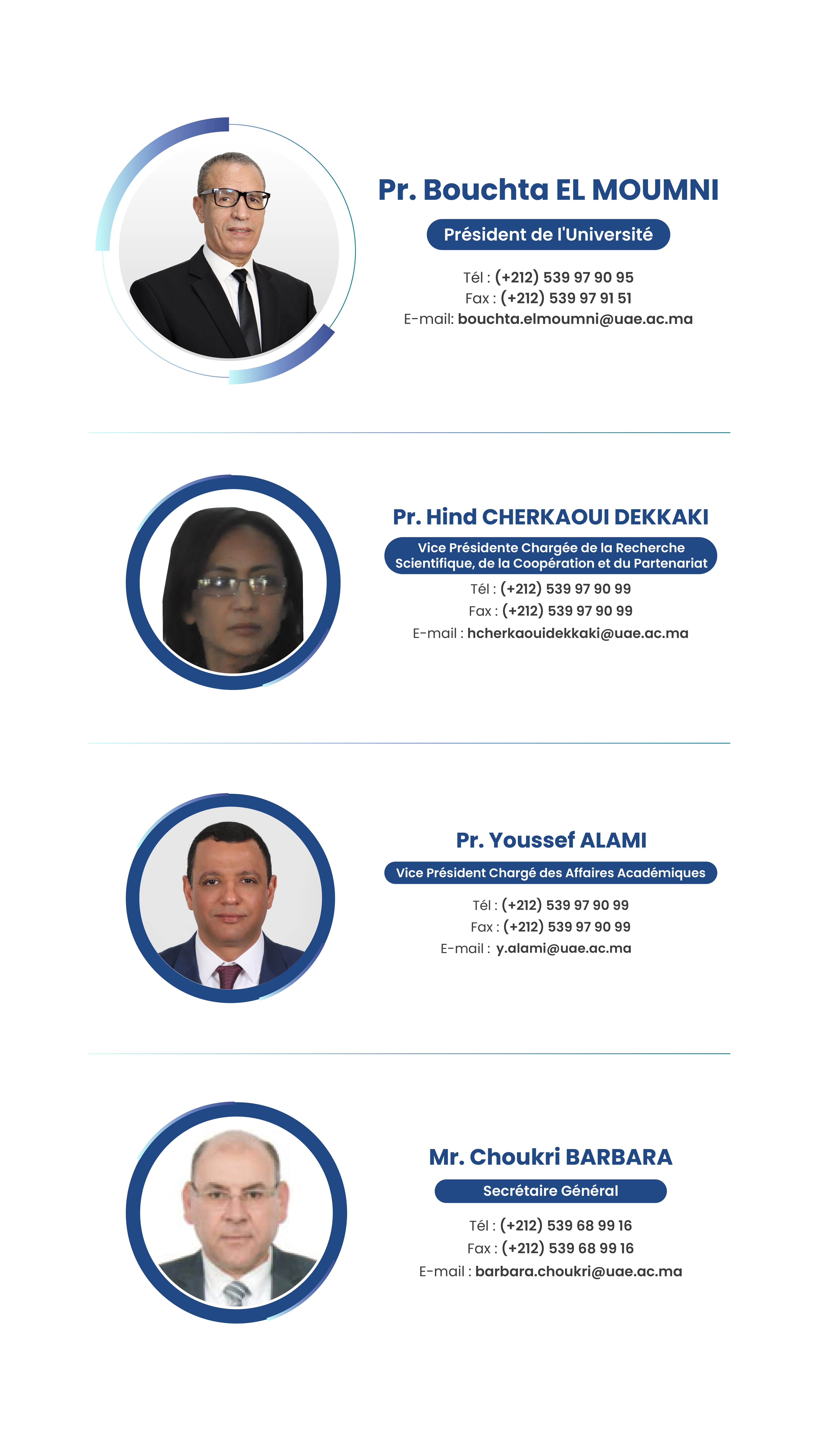 EQUIPE PRESIDENTIELLE