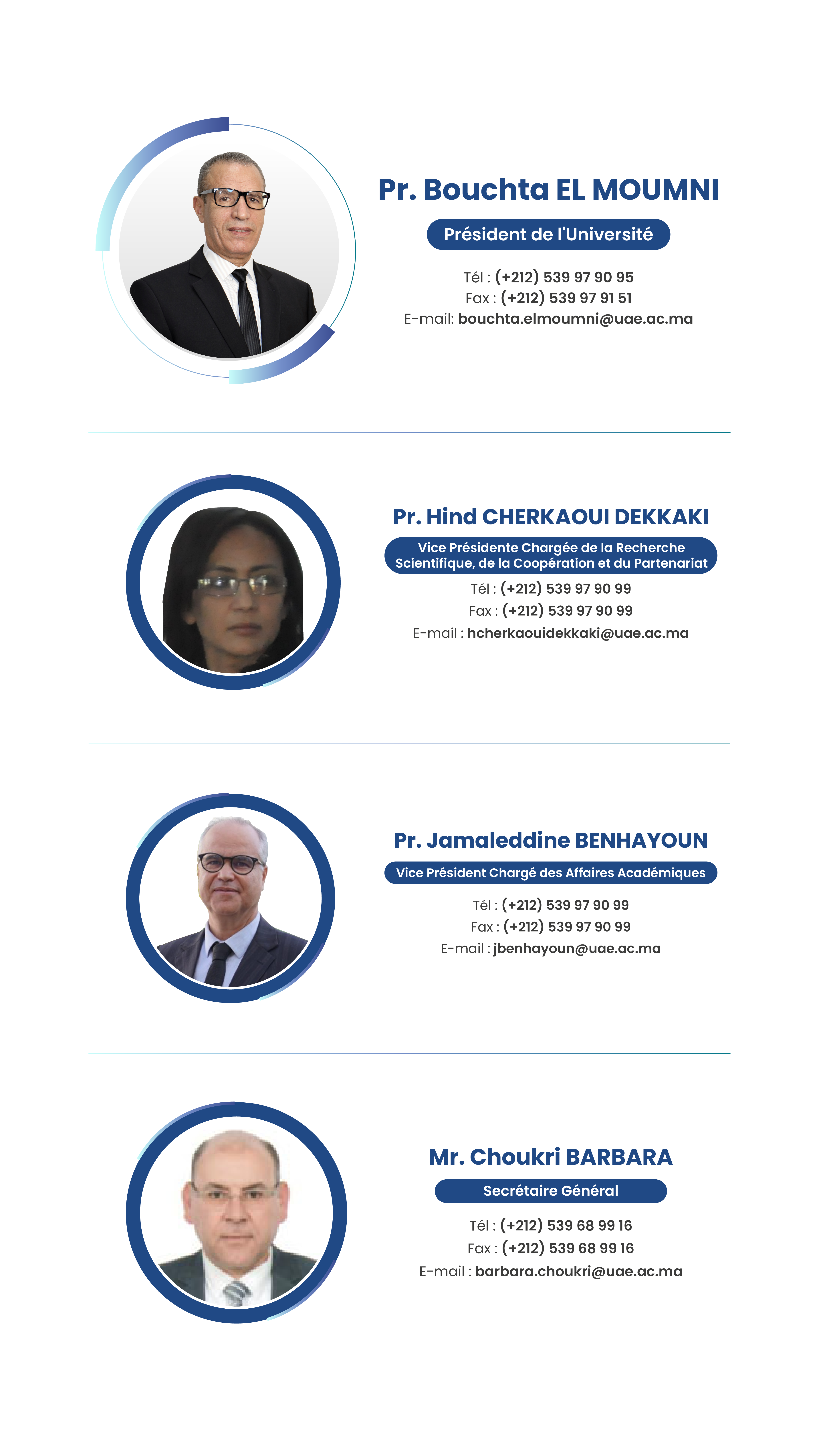 Equipe présidentielle 
