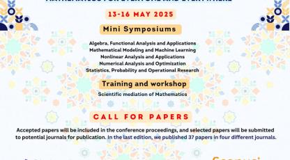 Second edition of the international congress titled "Franco-Moroccan Mathematics Days (F2MDays'25)"