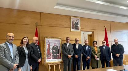 Rencontre de travail entre le Président de l'Université Abdelmalek Essâadi et Pr. Jorge Armando Baeriguete Melendez