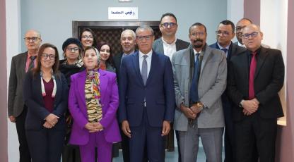 استقبال جامعة عبد المالك السعدي للسيدة كنزة الغالي، سفيرة المملكة المغربية لدى جمهورية الشيلي
