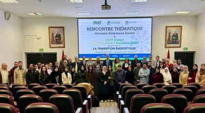 Rencontre thématique autour de la transition énergétique entre l'Université Abdelmalek Essaâdi et la fondation NEST