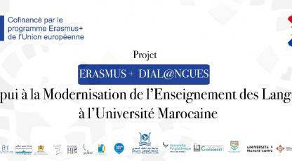 Projet Erasmus+ Di@langues: Appui à la modernisation de l'enseignement des langues à l'université marocaine
