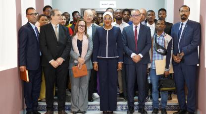 Visite de Mme la Ministre de l'Enseignement Supérieur, de la Recherche Scientifique et de l'Innovation de la République du Guinée à l'Université Abdelmalek Essaâdi