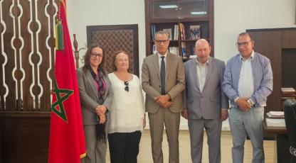 رئيس جامعة عبد المالك السعدي يستقبل مدير الأكاديمية الدولية للعلوم والتقنيات والتكنولوجية والتعليم والإنسانيات بفالنسيا